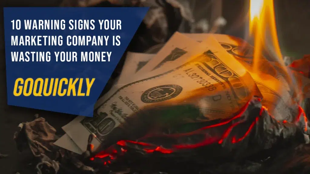 Featured blog images for 10 Warning Signs Your Marketing Company Is Wasting Your Money